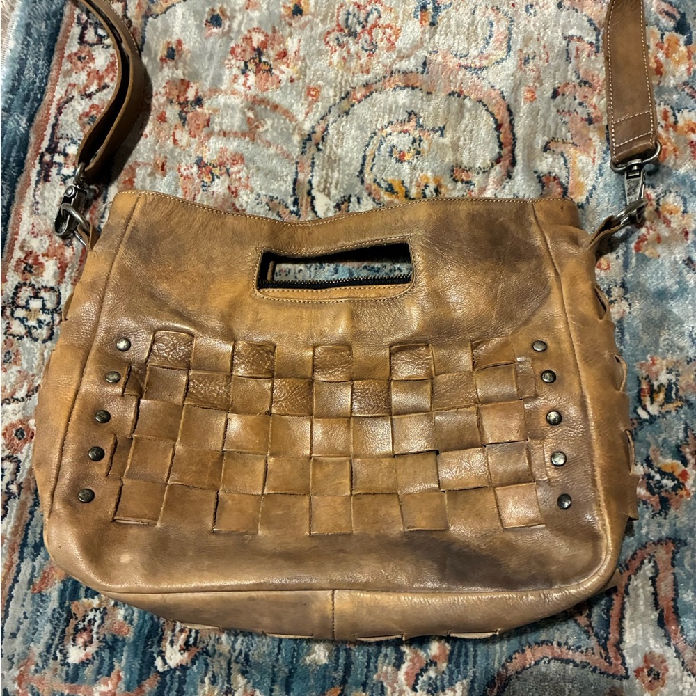 BED|STU Tan Leather Bag